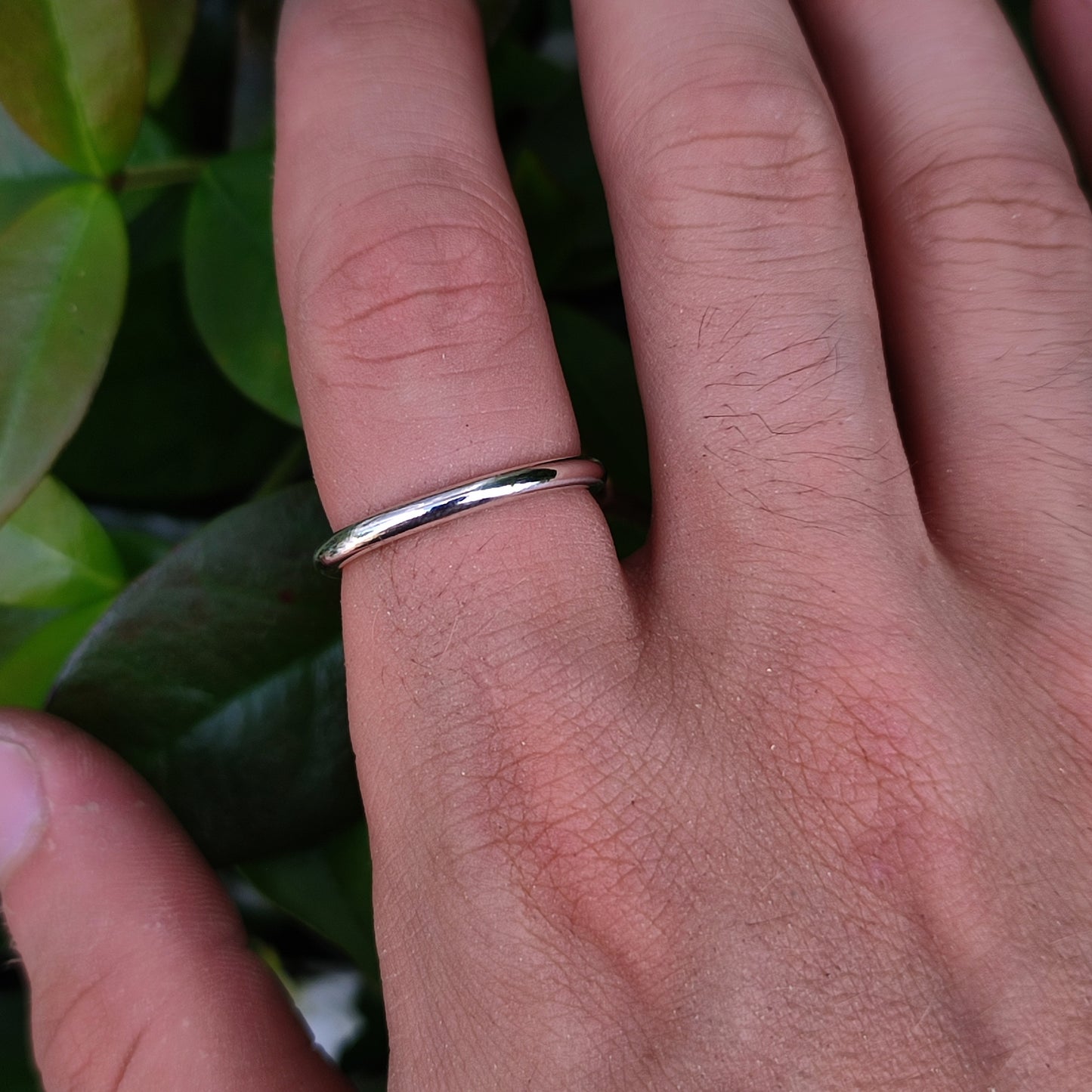 sterling silver stacking ring