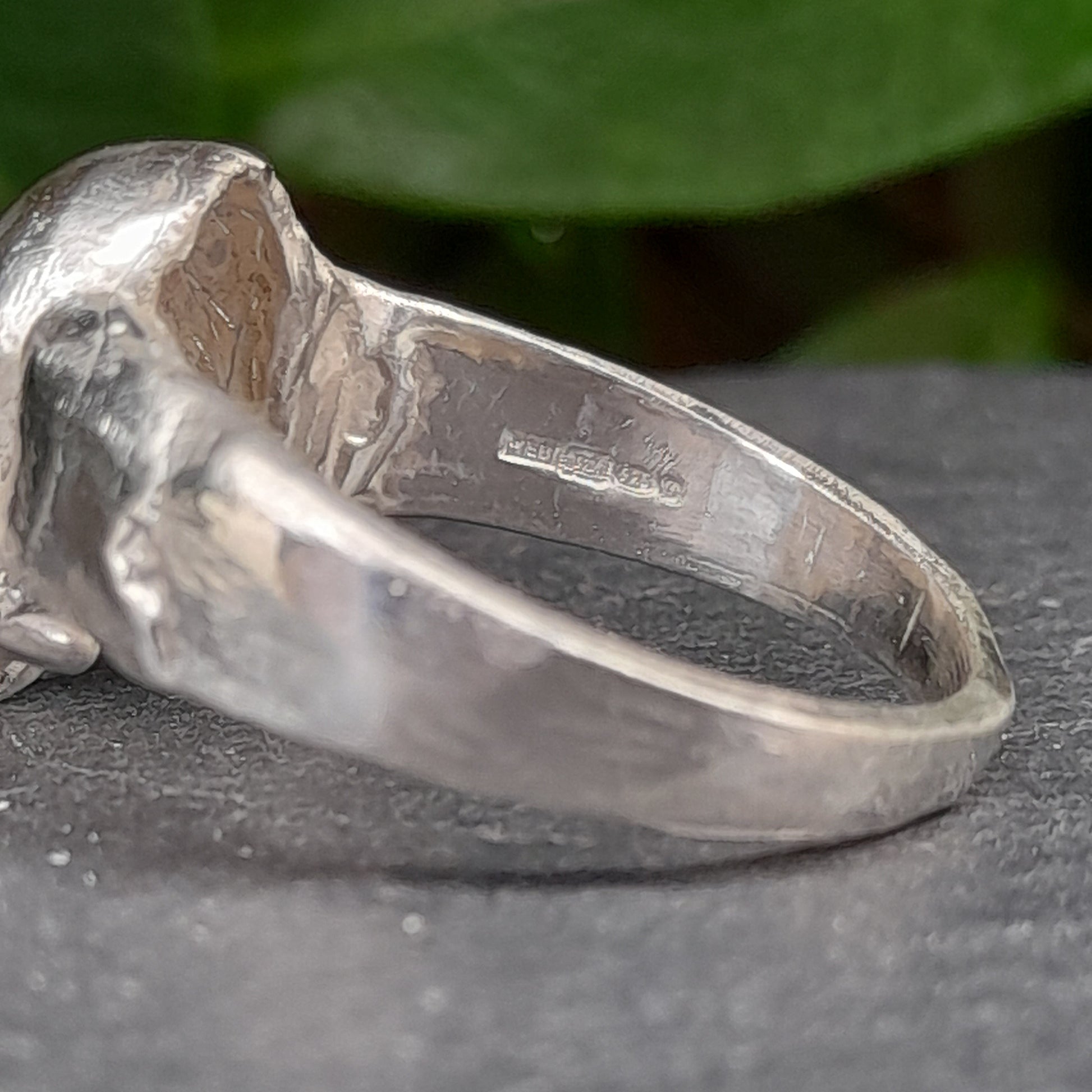 Silver Skull Ring - silverhollowjewellery