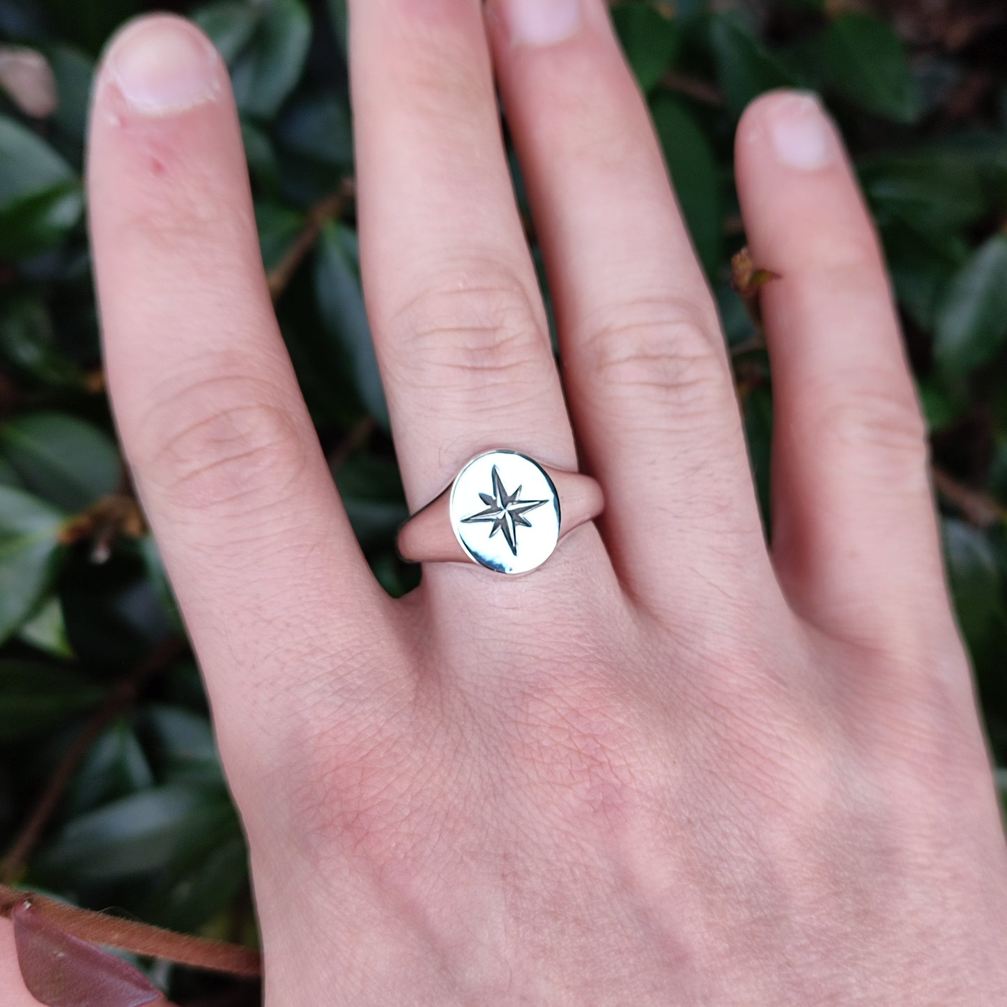 North Star Signet Ring