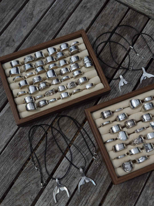 wholesale handmade gifts made by silver hollowjewellery