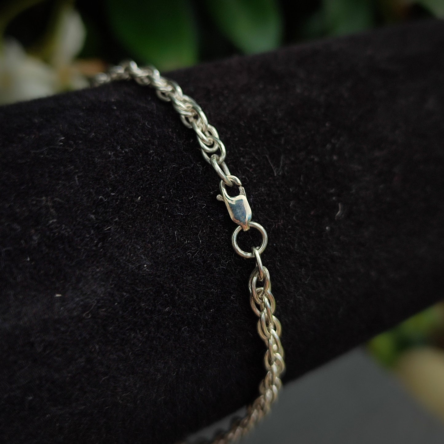 Rope Chain Bracelet Sterling Silver