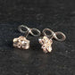 Infinity Stud Earrings- Sterling Silver