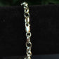 Belcher Chain Bracelet- Sterling Silver