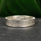 1800s Victorian Shilling Ring- Sterling Silver