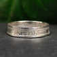 1800s Victorian Shilling Ring- Sterling Silver