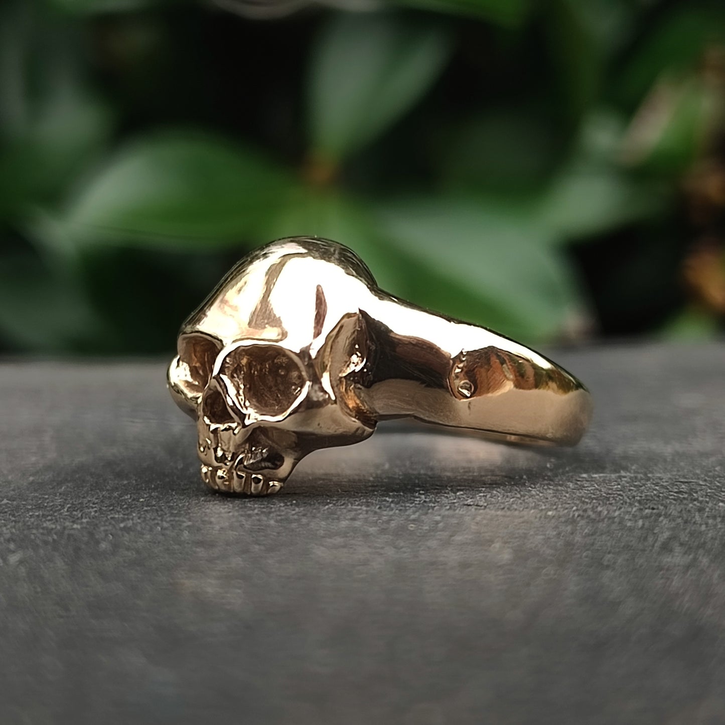 Skull Ring 9ct Gold