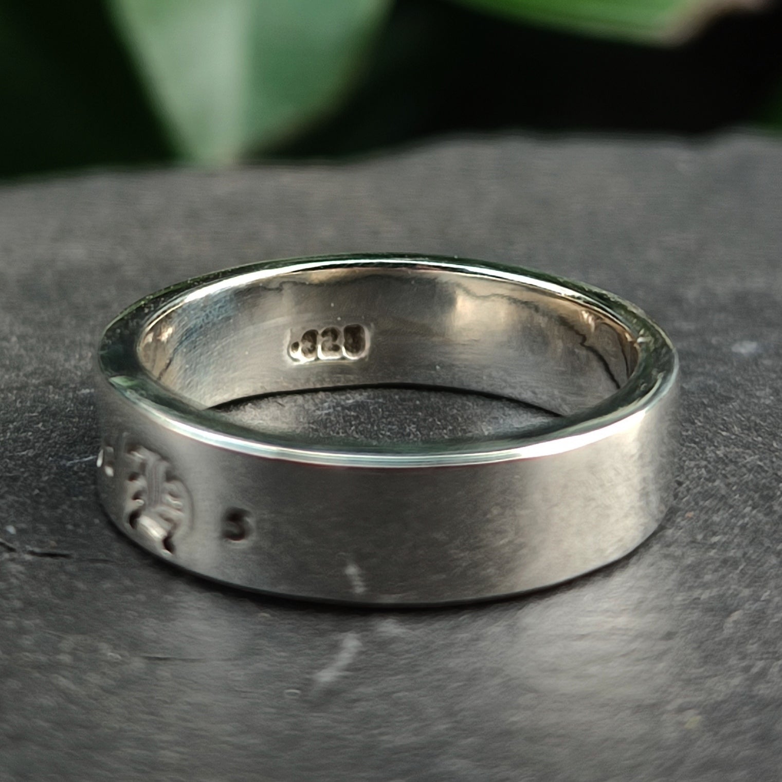 gothic hallmark ring