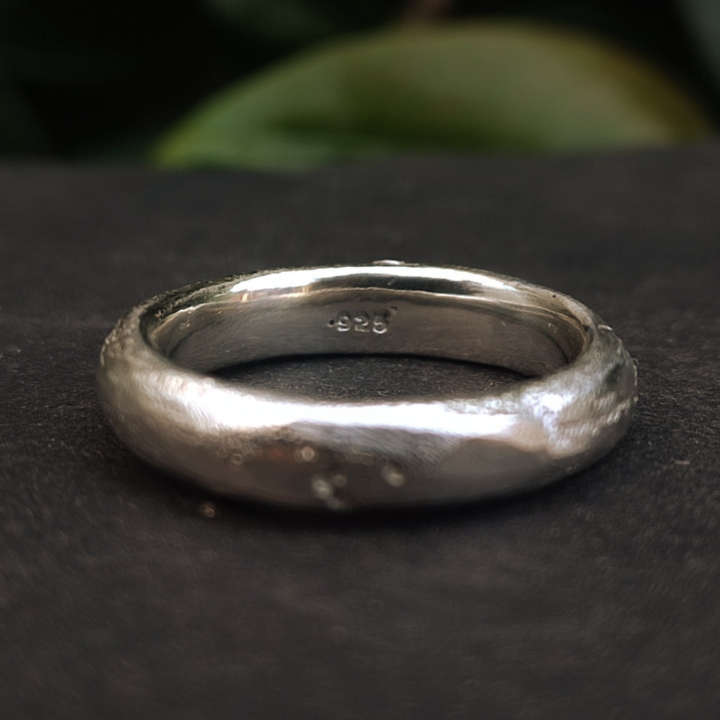 Raw Band- Sterling Silver