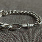 Silver Watch Chain Bracelet