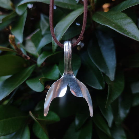 Whale Spoon Necklace - silverhollowjewellery