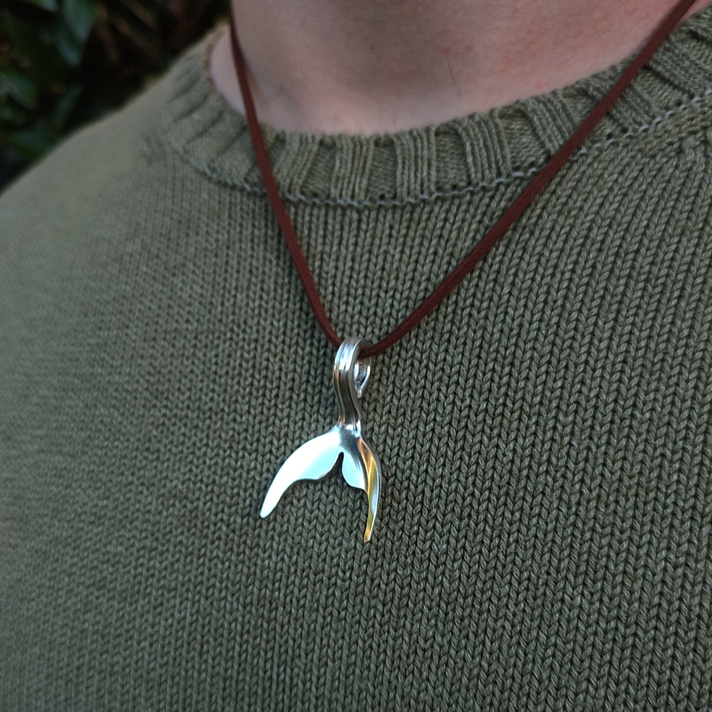 Whale Spoon Necklace - silverhollowjewellery