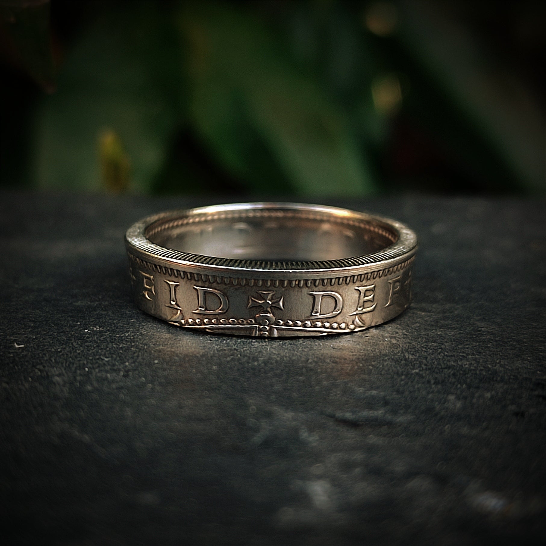DENMARK Coin Ring Made with Genuine Danish Foreign Coin Unique and  Meaningful Anniversary Birthday Gift Vines Crown Princess Rings For Women |  MakerPlace by Michaels