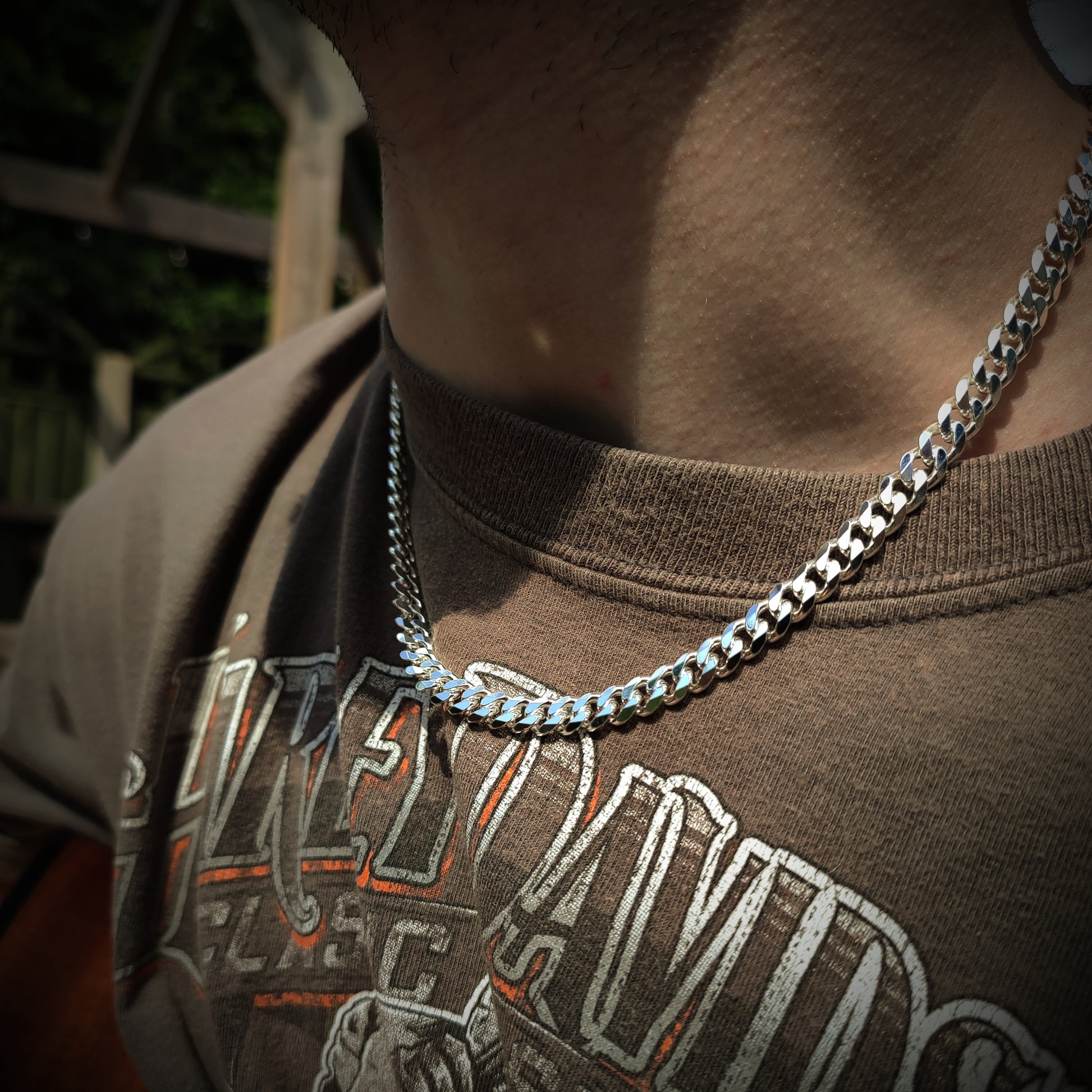 925 Sterling 20 Inch 6mm Cuban Chain Heavy Silver Curb Link Chain