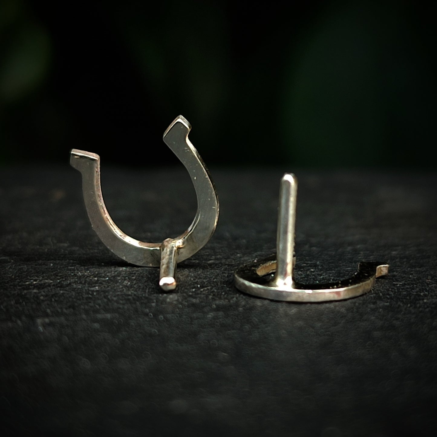 Sterling Silver Horse Shoe Studs