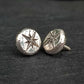 North Star Silver Earrings