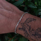 Silver Cable Chain Bracelet