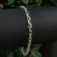 Silver Cable Chain Bracelet
