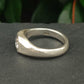 Moissanite Raw Signet