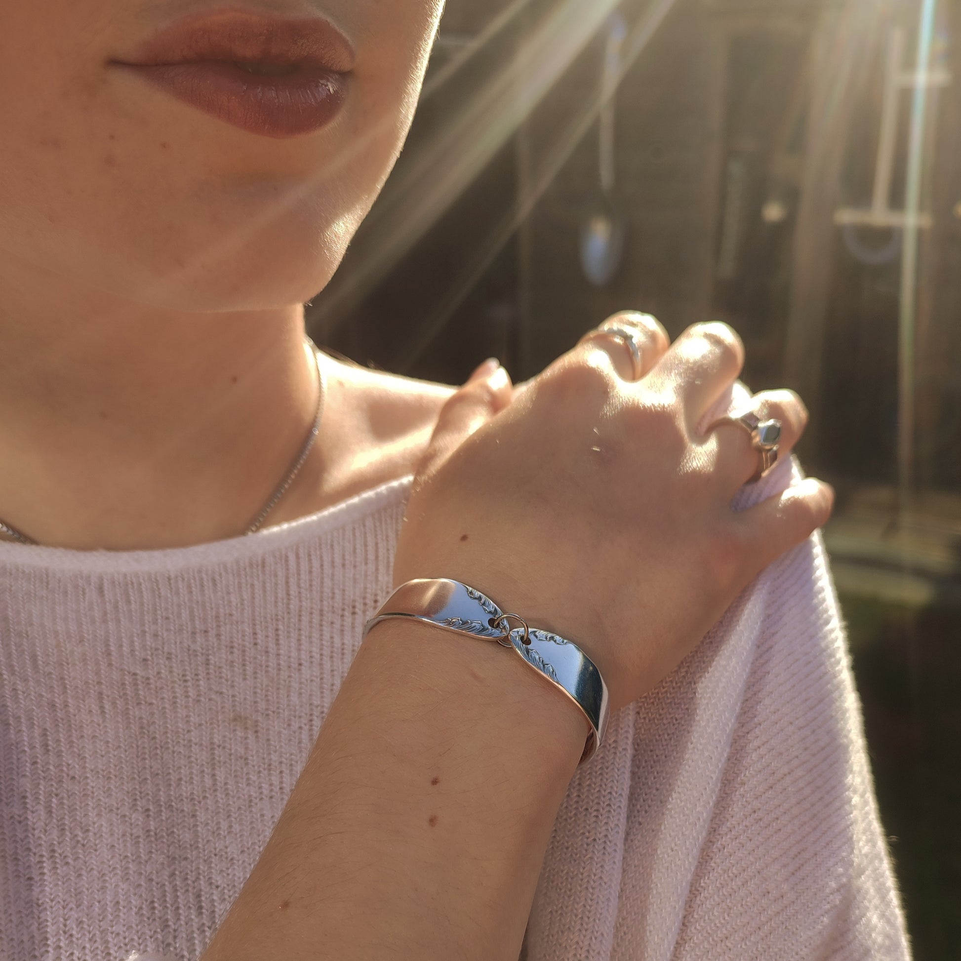 Spoon Bracelet - silverhollowjewellery