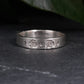 925 Silver Hallmark Ring Thin - silverhollowjewellery