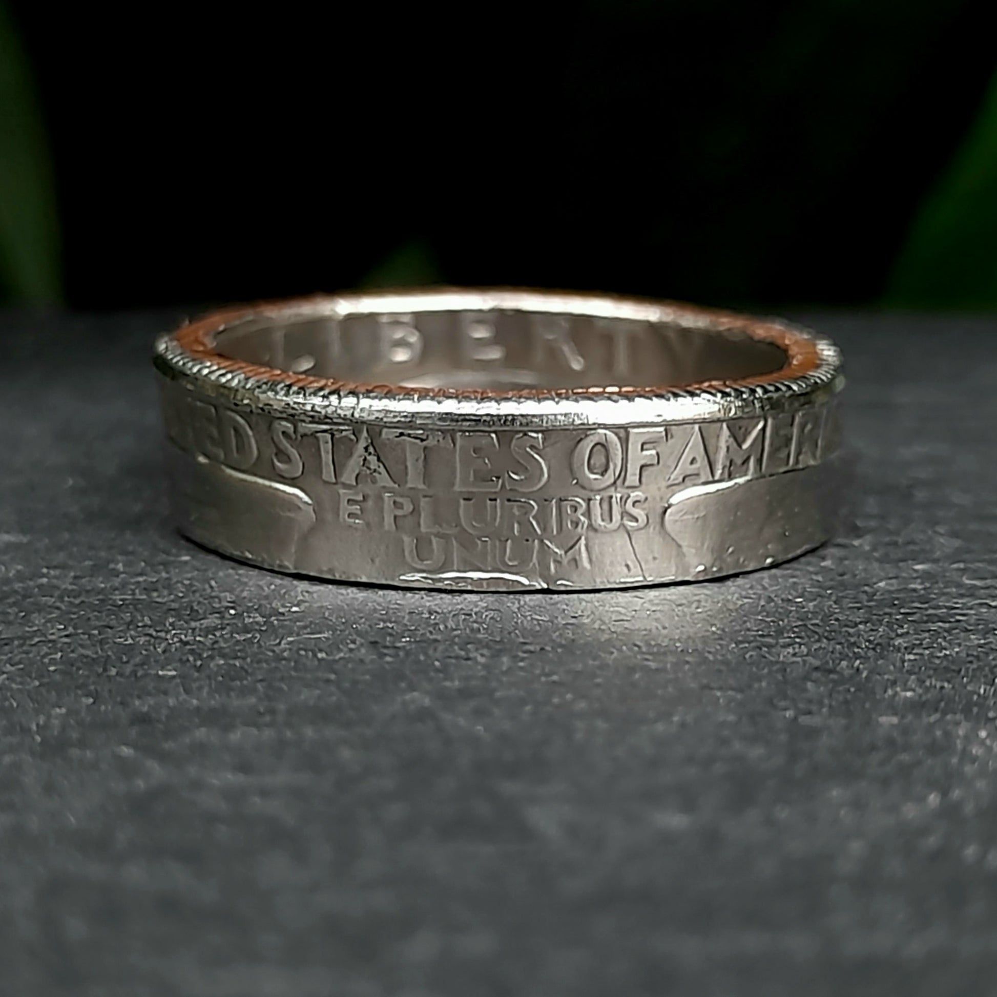 Quarter Dollar Ring - silverhollowjewellery