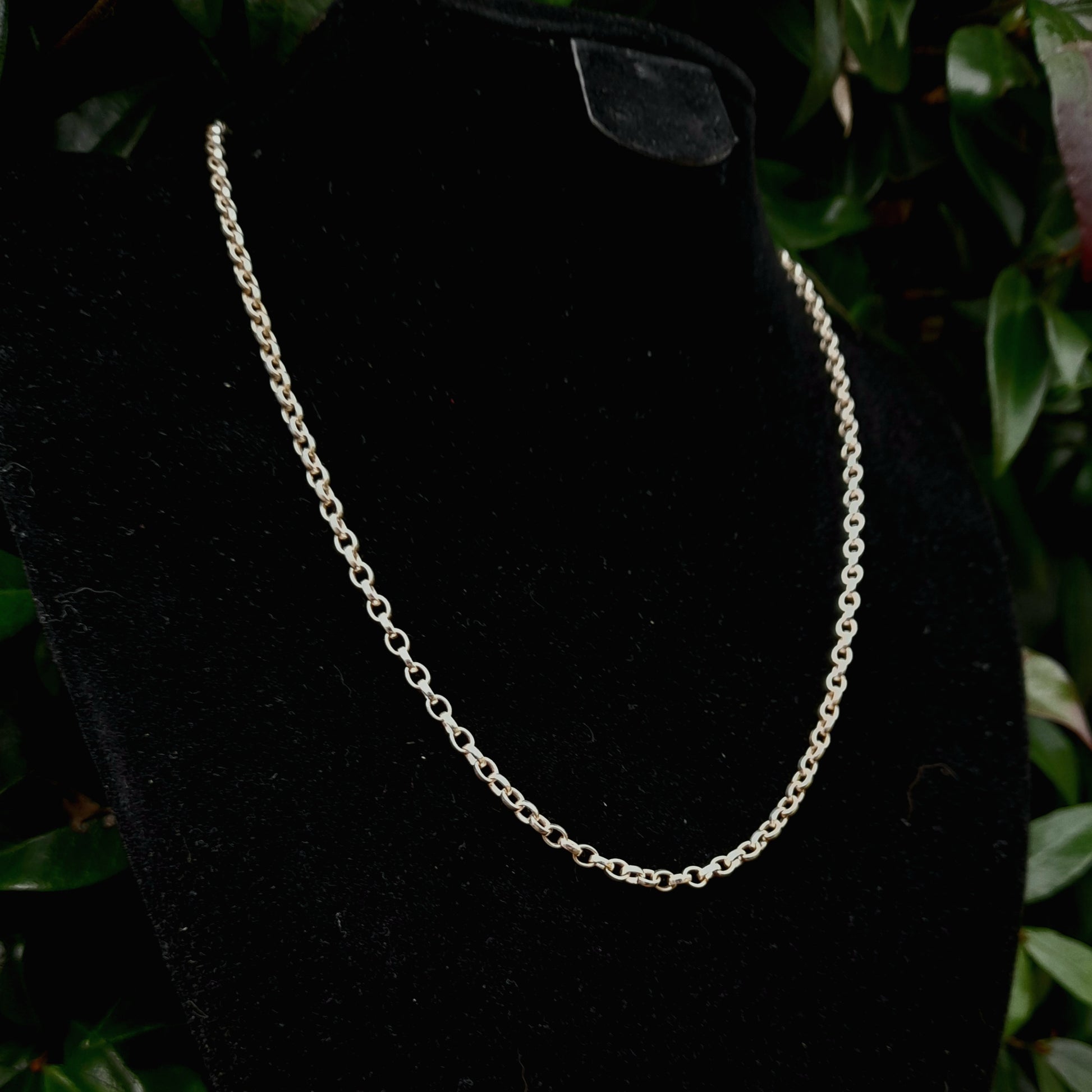 Silver Belcher Chain - silverhollowjewellery