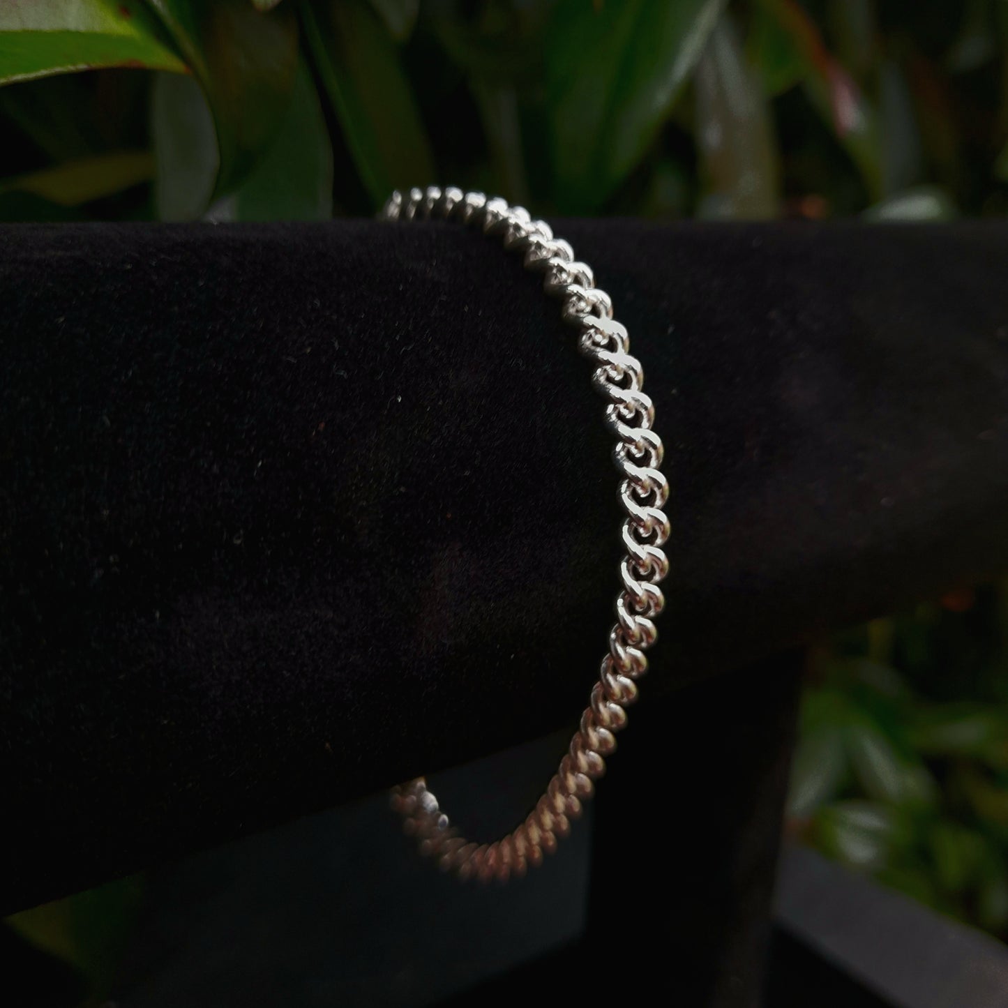 Silver Curb Bracelet - silverhollowjewellery