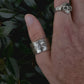Silver Austrian Coin Ring 1780 - silverhollowjewellery