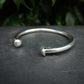 Heavy Silver Bangle