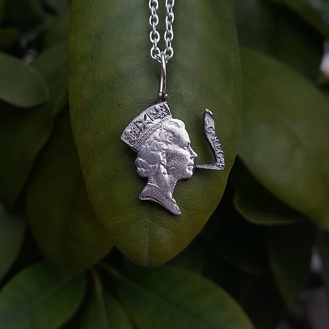 Royal Highness Pendant (Crowned) - silverhollowjewellery