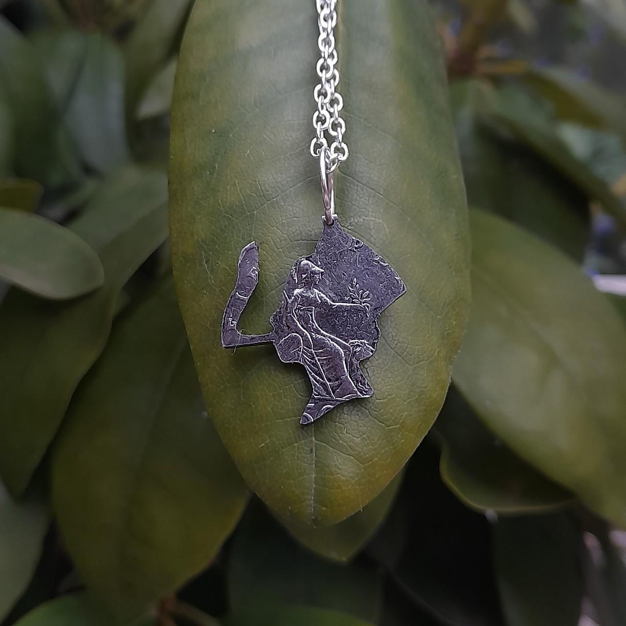 Royal Highness Pendant (Crowned) - silverhollowjewellery